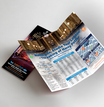 A3 Z-Fold Flyers 300gsm uncoated