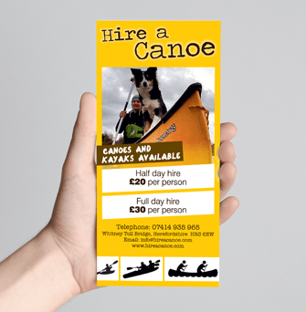 DL Double Sided Flyers 130gsm gloss